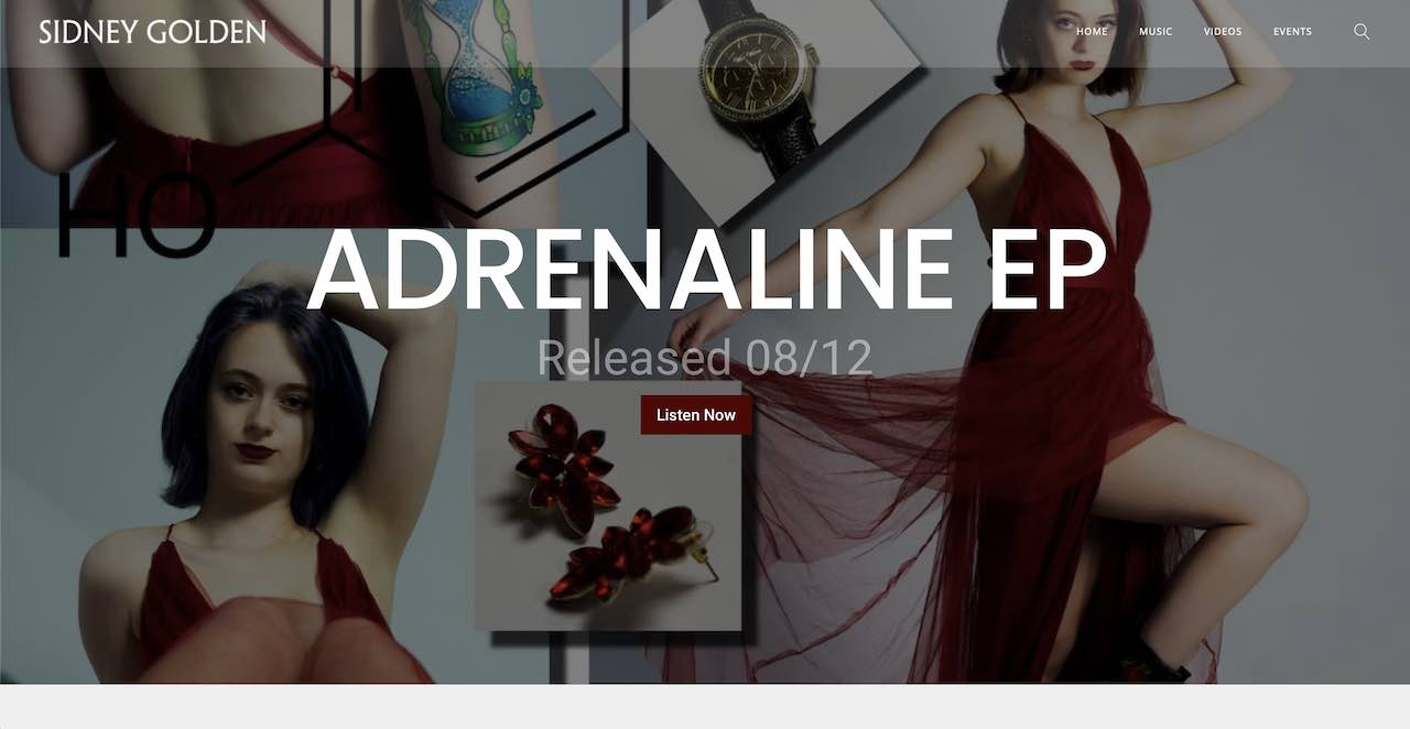 Sidney Golden Website